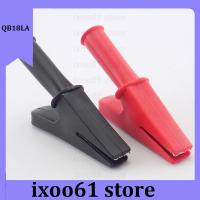 ixoo61 store Test Probe Alligator Clip Banana Plug Cable Clips Socket Battery Test Clip Insulated 4mm Banana Plug