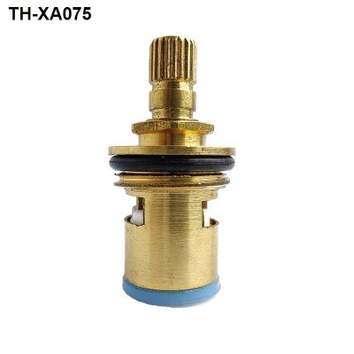 Faucet copper used by all leading quick-opening valve core stainless steel handle knob switch ceramic valve core repair parts