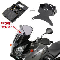 รถจักรยานยนต์ใหม่สำหรับ SUZUKI V-Strom 650 1000 DL 1000 650 Vstrom cket Mount สมาร์ทโฟน GPS ผู้ถือวงเล็บนำทาง