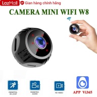Camera Giám Sát Mini IP Wifi Kết Nối Điện Thoại W8 Plus Hồng Ngoại HD thumbnail