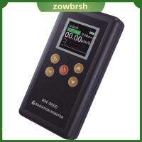 ZOWBRSH สีดำสีดำ เครื่องทดสอบกัมมันตภาพรังสี เครื่องทดสอบไอออนไนซ์ ส่วนตัวส่วนตัว เครื่องตรวจจับกัมมันตภาพรังสี ไอออนไนซ์