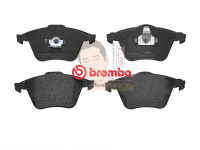 P24 057B ผ้าเบรก-F-แท้ BREMBO รุ่น Black : VOLVO S40(II) V50 2.0 (17" Wheel) ปี06-&amp;gt; " เครอป อะไหล่ยนต์"