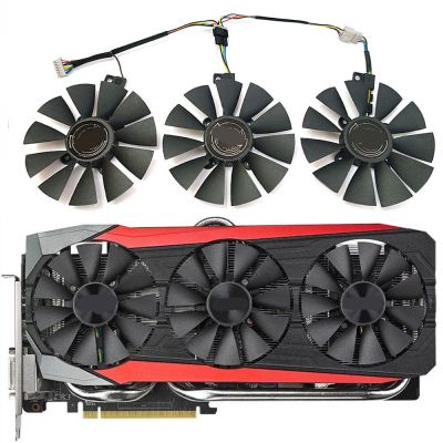 NEW 3PCS/1LOT 87MM PLD09210S12HH PLD09210S12M RX 480 580 GPU Fan，For ASUS ROG STRIX GTX 1080 1070 1060 Graphics Card Cooling Fan