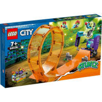 Toys R Us Lego City Stuntz  เลโก้ซิตี้สตั้นซ์ การแสดงผาดโผนของชิมแปนซี 60338(129752)