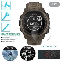 【❖New Hot❖】 uk7asf ปกป้องหน้าจอสำหรับ Garmin Instinct-Tactical ป้องกันการระเบิดสายนาฬิกาสมาร์ทวอชกระจกนิรภัยฟิล์มเป็นพิเศษ