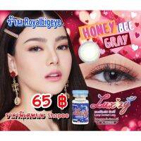 ราคาพิเศษษ** คอนแทคเลนส์  Mini Honey Bee Gray (Luxzylens) มีค่าสายตาสั้นถึง 700  สีเทาขนาดมินิสวยขายดี ราคาถูก คอนเทนเลนส์ คอนเทคเลนสายตา คอนเทคเลนตาโต แฟชั่น แว่น เลนส์ แว่นสายตา แว่นกันแดด