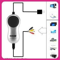 USB Win10 2.0การ์ดบันทึกวิดีโอ DVD VHS Player กล้องติดรถยนต์ AV CVBS อุปกรณ์กล้องถ่ายวิดีโอวิดีโอสำหรับ Windows Win8.1 Win7กับพีซี