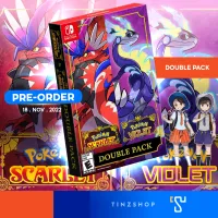 [Pre-Order 18Nov.22] Nintendo Switch Pokemon Scarlet and Pokemon Violet Double Pack Zone Asia /English