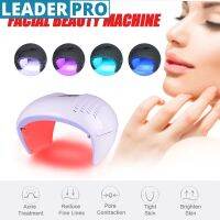 Facial Mask Therapy Skin Acne 7 Colors Led Light Remover Anti-wrinkle Phototherapy Spectrometer Care