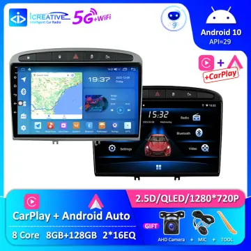 Autoradio Car Multimedia Radio Video Player For Peugeot 308 2017 Android 13  Navigation Gps Stereo Accessories
