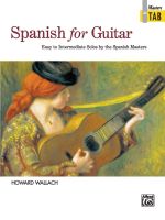 Spanish for Guitar: Masters in TAB Easy to Intermediate Solos by the Spanish Masters