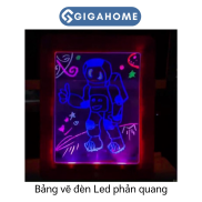Bảng Vẽ, Viết Điện Tử Thông Minh LCD Tự Động Xóa GIGAHOME Cho Bé Tư Duy