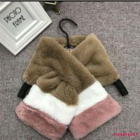 ♬MG♪-Fashion Women Plush Warm Winter Wool Blend Scarf Soft Scarves Wrap Shawl