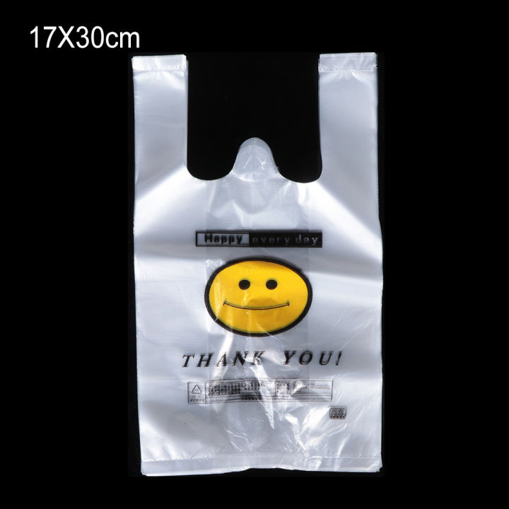 50pcs-new-supermarket-grocery-shop-wrapping-food-packaging-retail-bag-plastic-handle-carry-out