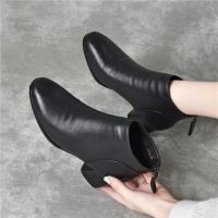 top●WNB610 Mothers shoes soft leather cotton-padded shoes womens shoes autumn and winter fleece-lined warm leather boots non-slip womens short boots Dr. Martens Boots snow boots