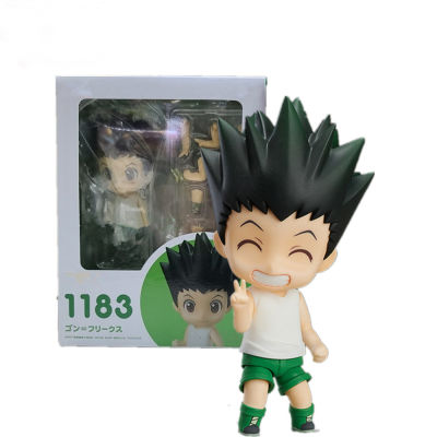 10cm Hunter x Hunter Anime Figure 1184# Killua Zoldyck Action Figure 1183# Gon Freecss 1185# Kurapika Figurine Model Doll Toys