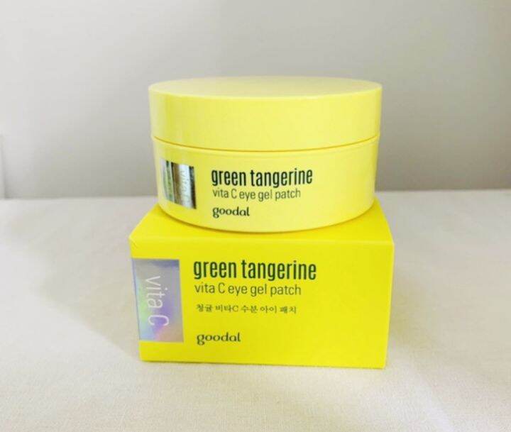[GOODAL] Green Tangerine Vitamin C Eye Patch 60ea Lazada PH