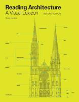 หนังสืออังกฤษใหม่ Reading Architecture Second Edition : A Visual Lexicon [Paperback]