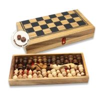 Woodentoys4u หมากรุกฝรั่ง Chess Size XL