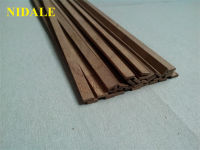 NIDALE Model 1 mm thickness Black walnut ancient Ship model Special-purpose wood material Solid wood batten 50 pcslot