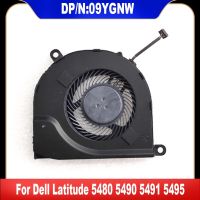 09YGNW ดั้งเดิมสำหรับ Dell ละติจูด5480 5490 5491 5495แล็ปท็อปพัดลมทำความเย็น CN-09YGNW หม้อน้ำพัดลมทำความเย็น DC28000LCSL 9YGNW