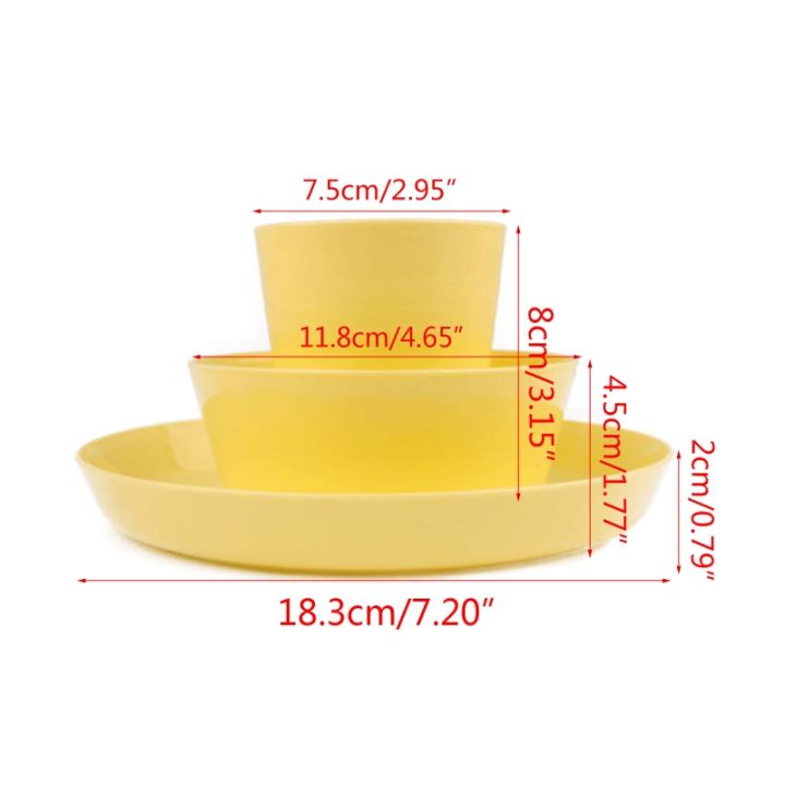 12pcs-plastic-dinnerware-set-reusable-bpa-free-cups-bowls-plates-for-toddlers-kids-children-boys-girls-picnic-party-supplies-set