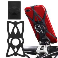 Cell Phone Holder For Motorcycle Bicycle Cell Phone Holder Handlebar Mobile Phone Holder Clear Vision Easy Installation For Bike