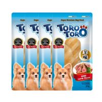 GOD ขนมสุนัข Toro Toro Dog Snack Lamb Flavor (30 g.) x 4 ขนมหมา  ขนมสัตว์เลี้ยง