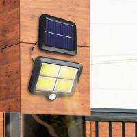 ไฟโซล่าเซลล์ ไฟสปอร์ตไลท์ แสงสีขาว ไฟกลางแจ้ง ไฟติดกำแพง Solar Light Shoppingmart