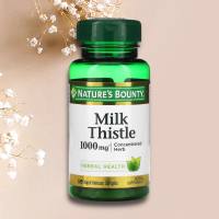 ดีท๊อกตับ Natures Bounty, Milk Thistle, 1000 mg, 50 Softgels