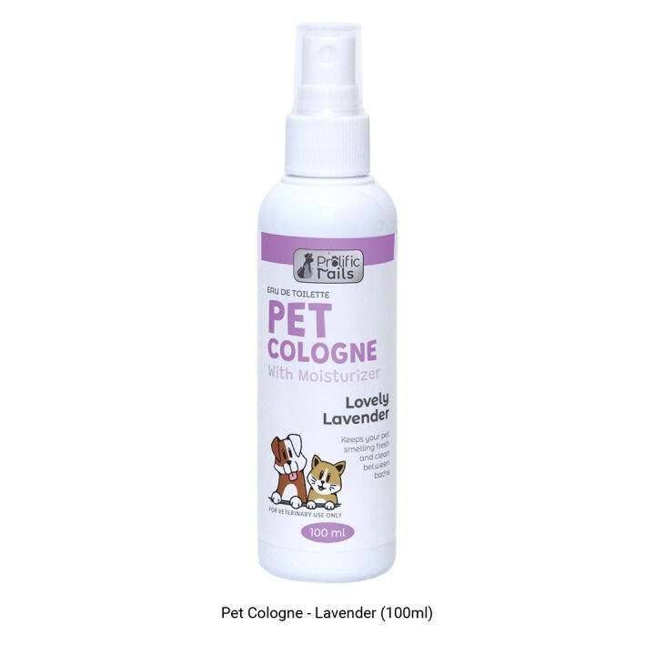 Pro de Parfum Pet Cologne with Moisturizer Lavender Scent Cologne with