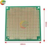 Ziqqucu 1PCS/Lot 6X6CM Single Sided Green Oil Copper Plated Universal Experiment Board DIY Soldering Green PCB Board for Arduino