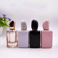 Perfume Bottle Glass 50ml Large-Capacity Cosmetic Packaging Container Travel Ultra Mist Atomizer Sanitizer Sprayer Portable Travel Size Bottles Contai