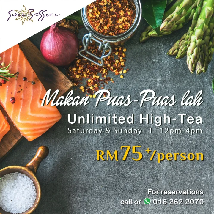 Eastin Hotel Unlimited Hi Tea Makan Puas Puas Lah For 1 Pax Sat Sun 12pm 4pm Lazada