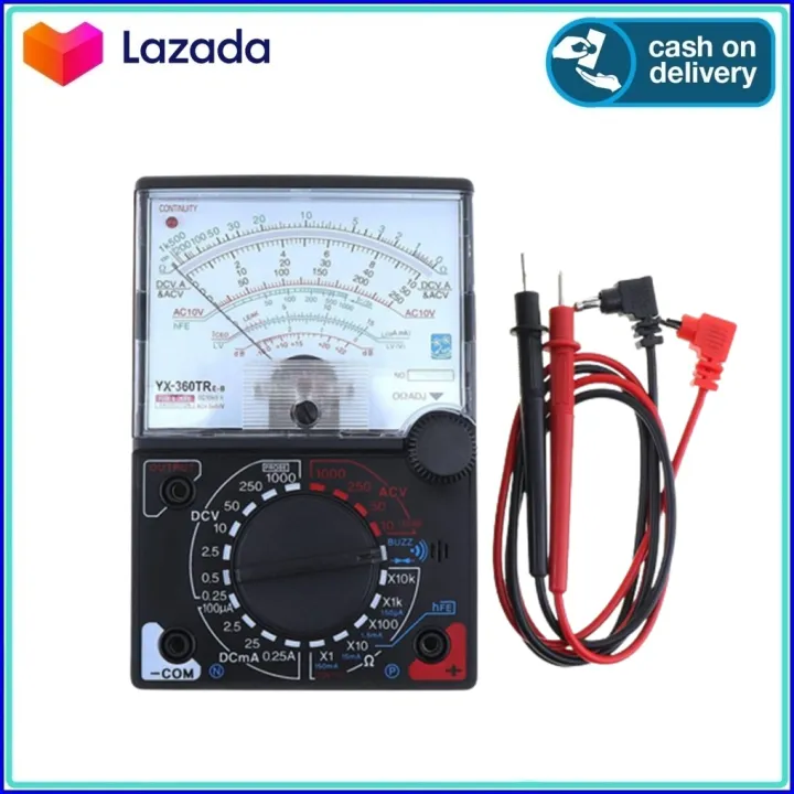 Multitester Analog Avometer Multimeter Fuse Diode YX 360 Protection