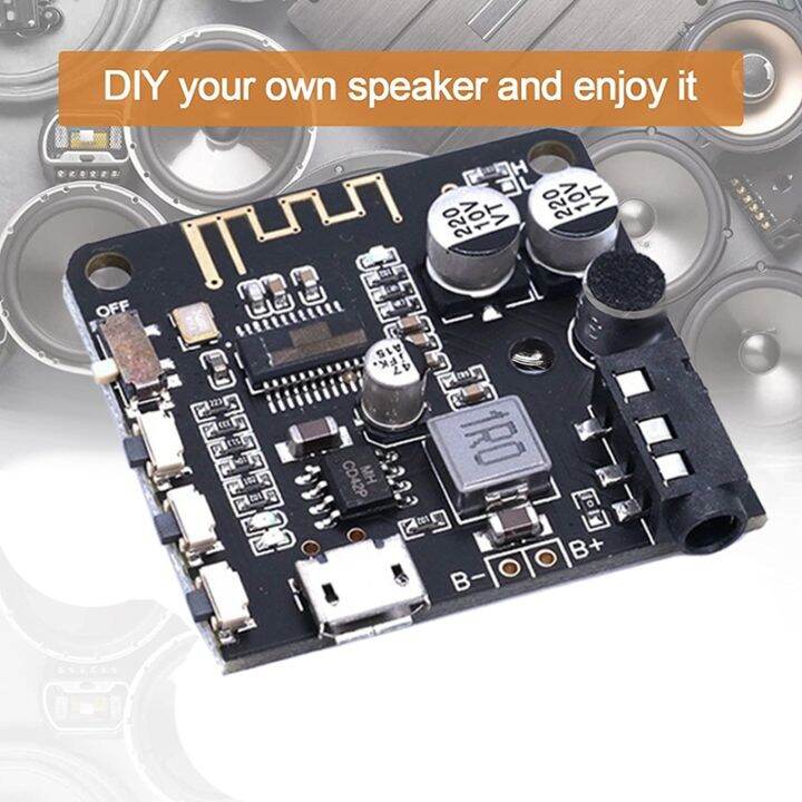 car-lossless-audio-receiver-audio-receiver-mp3-bluetooth-decoder-lossless-car-speaker-audio-amplifier-board-module-with-1-to-2-audio-cable