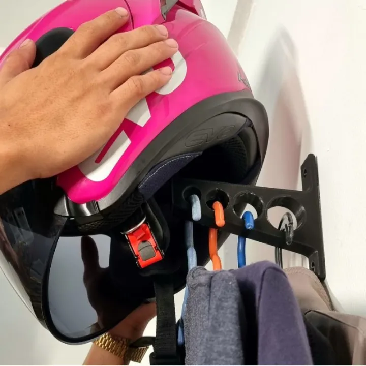 【Spot sa Manila】 Motorcycle Helmet Hook Holder RHINO compatible EVO