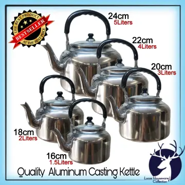 1.4l Outdoor Camping Kettle Aluminum Tea Pot Kettle Compact