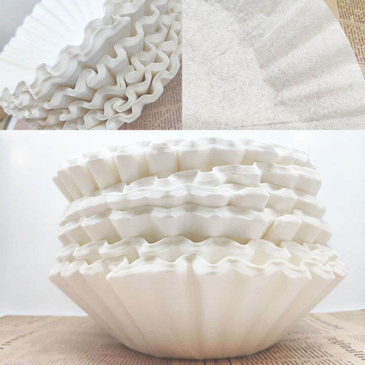 Disposable Coffee Filter Set Basket Coffee Filter Paper Replacement