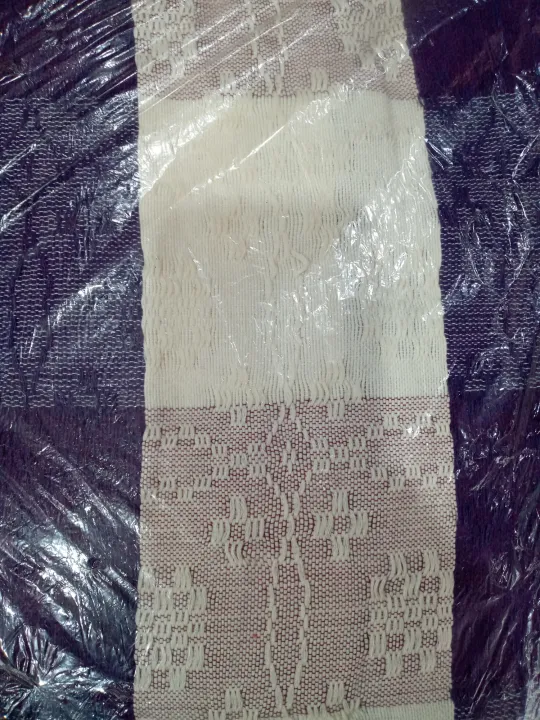 Ilocos Inabel Woven Blanket (PURPLE ColorKING Size 92in x 60in