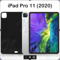 ?????.?เคส ไอแพด โปร11 (2020) รุ่นหลังนิ่ม Tpu Soft Case For iPad Pro 11 (2020) (11.0") Black