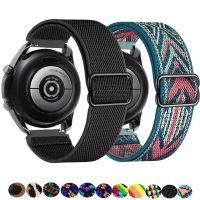 20mm 22mm strap For Samsung Galaxy watch 5/5 pro/4/classic/46mm/Active 2/Gear S3 Adjustable Nylon Elastic Huawei GT 2/3 Pro band Straps