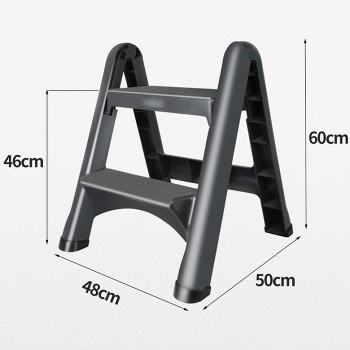 2-step-stool-ladder-household-folding-ladder-portable-double-sided-thickened-ladder-stool-with-widened-pedals