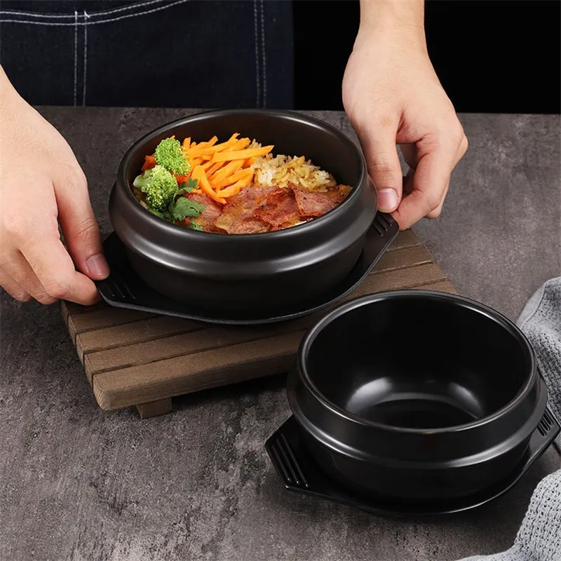 Korean Stone Pot Lid, Induction Casserole Stone