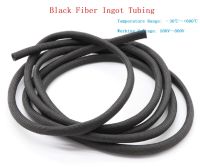 1mm~30mm Fiberglass Sleeve Tube Black High Temperature Tube Resistant To 600℃ Casing Fiber Ingot Tubing-5/10Meters