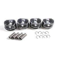 N12 N16 Engine Piston &amp; Ring Kit 77mm STD Set for MINI R55 R56 R57 R58 Countryman 2006-2016 11257589348 Replacement Spare Parts