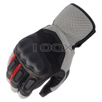 NEW Dirt 3 Motorcycle Gloves Black Gray Racing Gloves Genuine Leather Motorbike Short Gloves