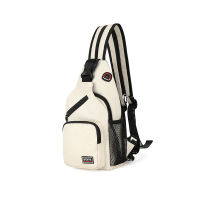 Hot Women กระเป๋าเป้สะพายหลังขนาดเล็ก2023 Casual Girls Chest Bag With Earphone Hole Travel Backpack Multi-Functional Rucksacks