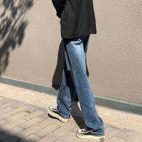 Jeans Women Loose Simple Ulzzang Leisure Female Hole Chic Daily Vintage High Street Retro Spring Wide Leg Mopping Girls Trouser