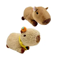 สินค้าใหม่ข้ามพรมแดน Amuse Capybara Mochi Plush ของเล่นตุ๊กตาหนูน้ำ